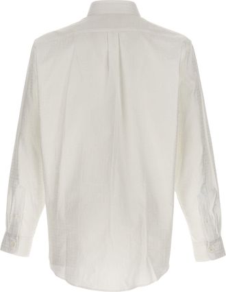 Givenchy 4G Logo Cotton Shirt - Cream