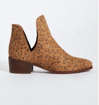 Matisse Footwear Womens Pronto Bootie In Panther Suede