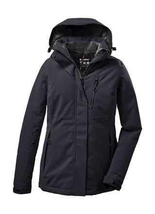 Killtec Outdoorjacke KILLTEC KOW 170 KG WMN JCKT, Damen, Gr. 18, blau (navy), Obermaterial: 100% Polyester;Futter: 100% Polyester;F&uuml;llung: 100% Polyester, Jac