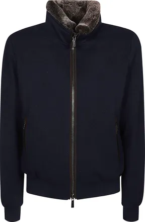 Moorer Bellati-Mrw Wool-Blend Bomber Jacket