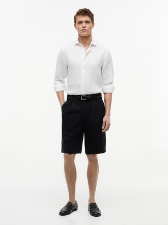 Tommy Hilfiger Mens Paper-Touch 10 Chino Short - Black - 30