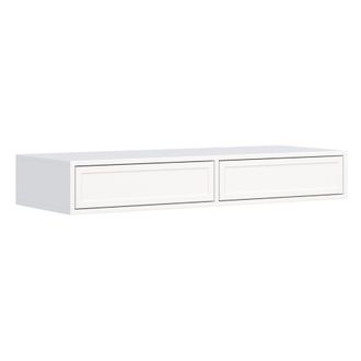 Selsey Selsey Velveto - Consola Con Dos Cajones - 110 Cm - Blanco