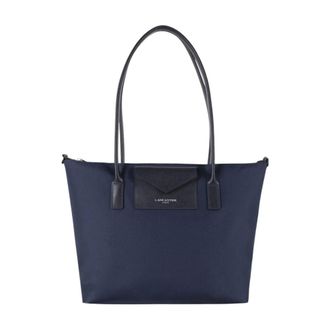 Lancaster Smart Kba Tote - Dames - Tassen - Blauw - Maat: ONE Size Leer