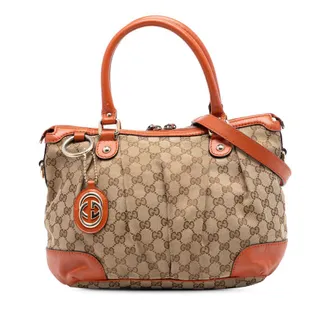 Gucci Pre-owned Gucci GG Canvas Sukey Satchel Ladies 1JOIIF3E8150AR1E