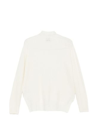 MRZ Cashmere Turtleneck Sweater - White