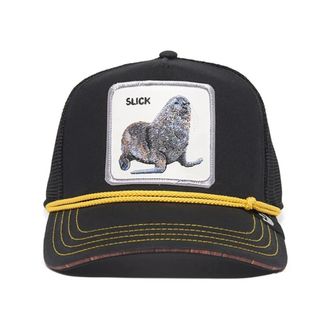 Goorin Brothers Zwarte Seal of Approval Trucker Cap - Heren - Petten - Zwart - ONE Size - Accessoires