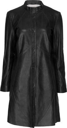 BTF-CPH Btfcph - Leren jassen - Dames - Mantels - Zwart - Maat: 2XL Leer