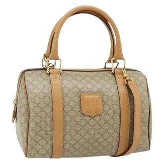Celine Pre-owned Handbags, female, Beige, Size: ONE SIZE Pre-owned Vintage Hand Bag
