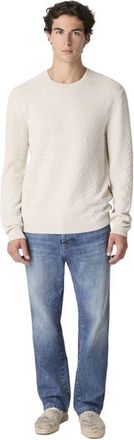 Missoni Crew-neck Wool And Cotton Pullover With Tone-on-tone Zigzag Pattern in Beige at Nordstrom, Size 54 It