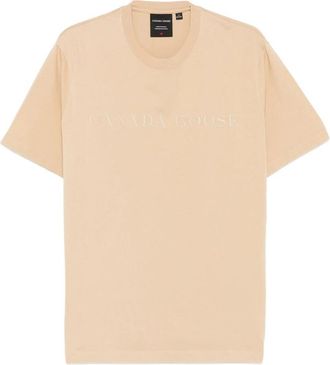 Canada Goose Logo-embroidered T-shirt