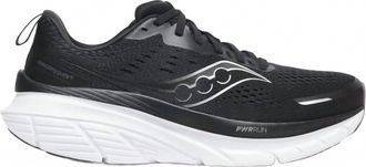 Saucony Mens Guide 18 Running Shoes In Black/white