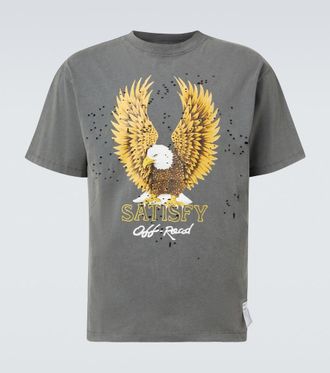 SATISFY Camiseta MothTech de jersey de algod&oacute;n
