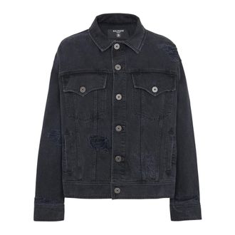 Balmain Hombre, Chaquetas, Negro, Talla: S