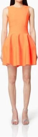 Elliatt Magnetism Sleeveless Mini Dress In Orange