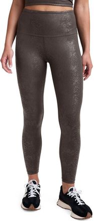 Beyond Yoga Viper High Waist Leggings in Espresso Viper at Nordstrom, Size X-Small