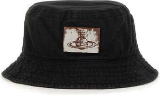Vivienne Westwood Bucket Hat With Logo-Donna
