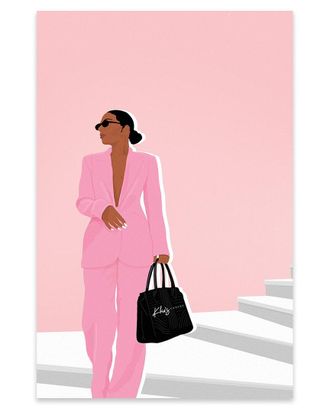 iCanvas Icanvas Boss Babe Print On Acrylic Glass By Khia A