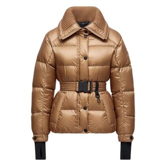 Moncler Winter Jackets, female, Brown, Size: S Bataillouse Jacket