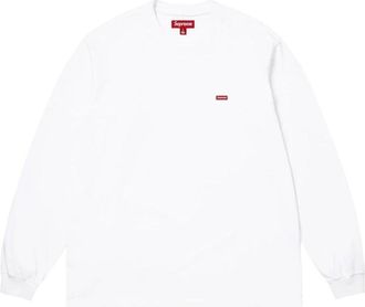 SUPREME SS26 Small Box L/S T-Shirt White SUP-SS26-017-WHT