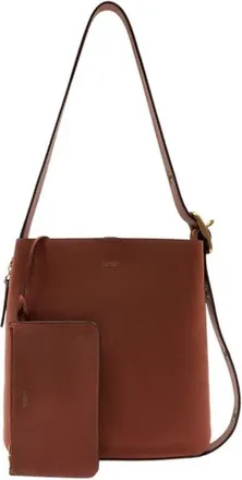 Coach Bleecker Shoulder Bag Brown