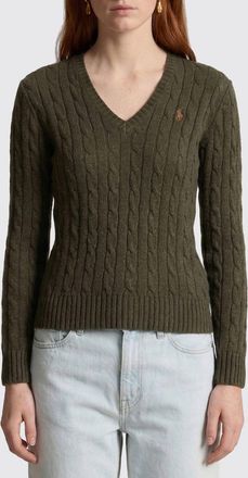 Ralph Lauren Maglia a v in cotone e tracce Ralph Lauren