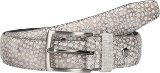 Floris Van Bommel De Belter - Heren - Riemen - Grijs - 105 CM - Accessoires