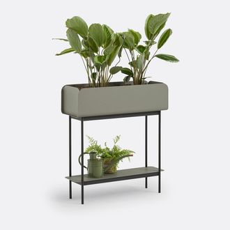 La Redoute Interieurs Hoge plantenbak in staal, Fleury