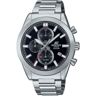 Casio Edifice Mens Silver Watch EFB-710D-1AVUEF Stainless Steel - One Size