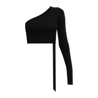 Rick Owens Ziggy Top - Tops - Mujer - Negro - XS
