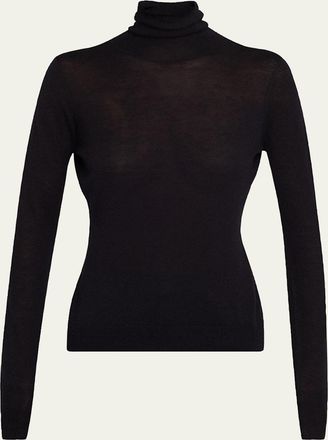 Frame Denim Slim Wool Turtleneck