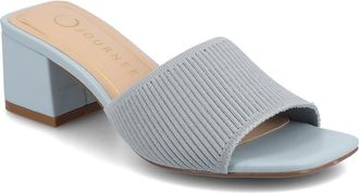 Journee Collection Shilin Slide Sandal in Blue at Nordstrom Rack, Size 7.5
