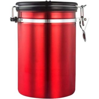 OEM Recipiente Herm&eacute;tico De Acero Inoxidable Para Almacenar T&eacute;, Caf&eacute; Y Especias Recipiente Herm&eacute;tico Para Granos Y Polvos Arom&aacute;ticos - Crezuo