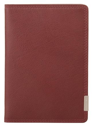 Bodenschatz Brieftasche BODENSCHATZ KINGS NAPPA, Herren, rot (bordeaux), Leder, beschichtet, leicht gl&auml;nzend, Kleinlederwaren Brieftasche, echt Leder