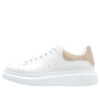 Alexander McQueen (WMNS) Alexander McQueen Oversized Sneakers Beige White 718233WIEEL9863