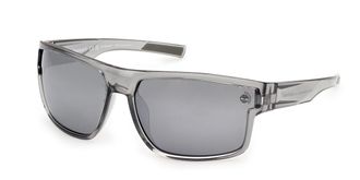 Timberland TB00016 Polarized 20D Mens Sunglasses Grey Size 65