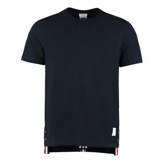 Thom Browne Heren, Tops, Blauw, Maat: L