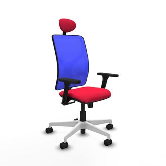 Piqueras y Crespo Silla Piqueras Y Crespo Motilla Azul Mesh Confort Masaje