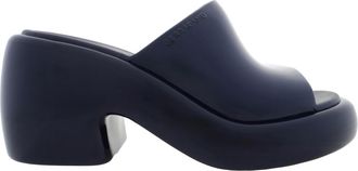 Ferragamo Deva Chunky Rubber Slides, Size 7