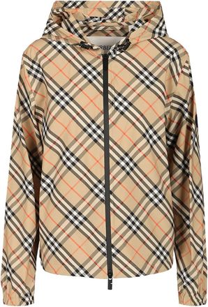 Burberry Salcombe Traditional Check Nylon Jacket