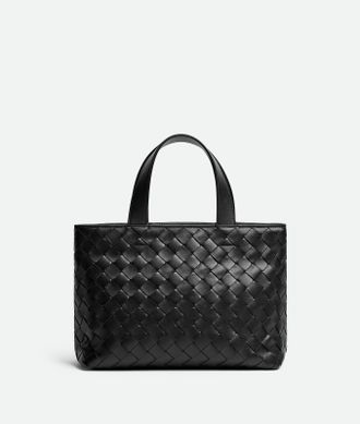 Bottega Veneta Mini Intrecciato Zipped Tote - Bottega Veneta