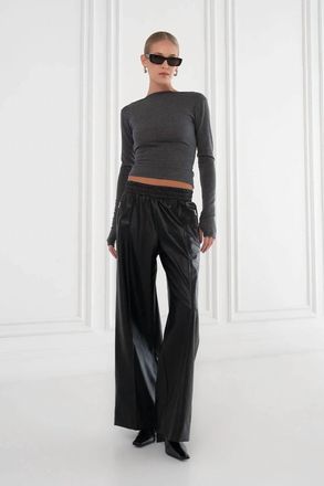 Parentezi Simone Flared Leg Pant In Black