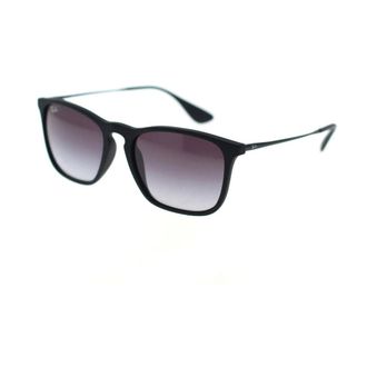 Ray-Ban Vierkante Keyhole Zonnebril Chris Rb 4187 - unisex - Zonnebrillen - Zwart - 54 MM - Accessoires