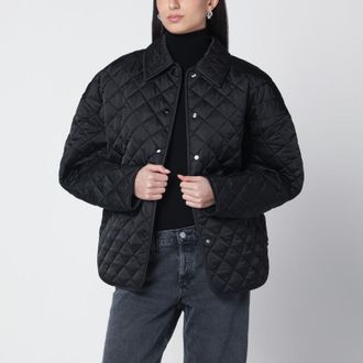Toteme Black quilted jacket