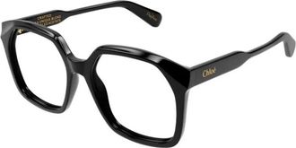 Chlo&eacute; Square Optical Frame - Dames - Brillen - Zwart - 53 MM - Accessoires