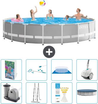 Intex Piscina Prism Frame Redonda - 549x122 Cm - 9-piezas S605