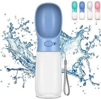 OEM Botella De Agua Para Perros De 550 Ml. A Prueba De Fugas, Port&aacute;til Y Libre De Bpa. Fuente De Agua Port&aacute;til De Viaje Con Bot&oacute;n De Bloqueo, Apta Para Pe
