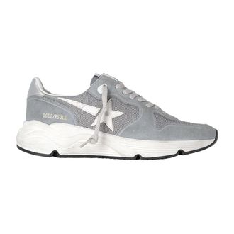Golden Goose Running Sole Sneakers - Heren - Schoenen - Grijs - Maat: 45 EU Katoen