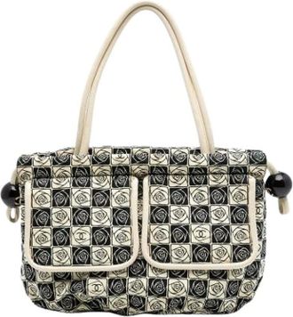Chanel Pre-owned Handbags, female, Multicolor, Size: ONE SIZE Pre-owned Canvas Tote