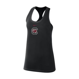 Nike Womens College Legend (South Carolina Gamecocks) Dri-FIT Tank Top in Black | IW4944-010