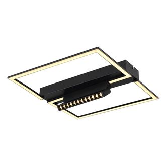Globo Lighting Plaf&oacute;n - Maxwell - Negro - Metal - Led - 48462-42